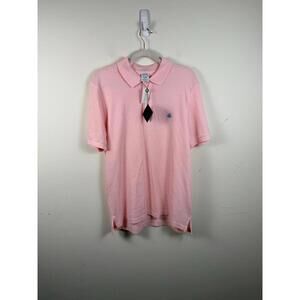 NWT Brooks Brothers Performance Polo Slim Fit Short Sleeve Men's Size XL Pink